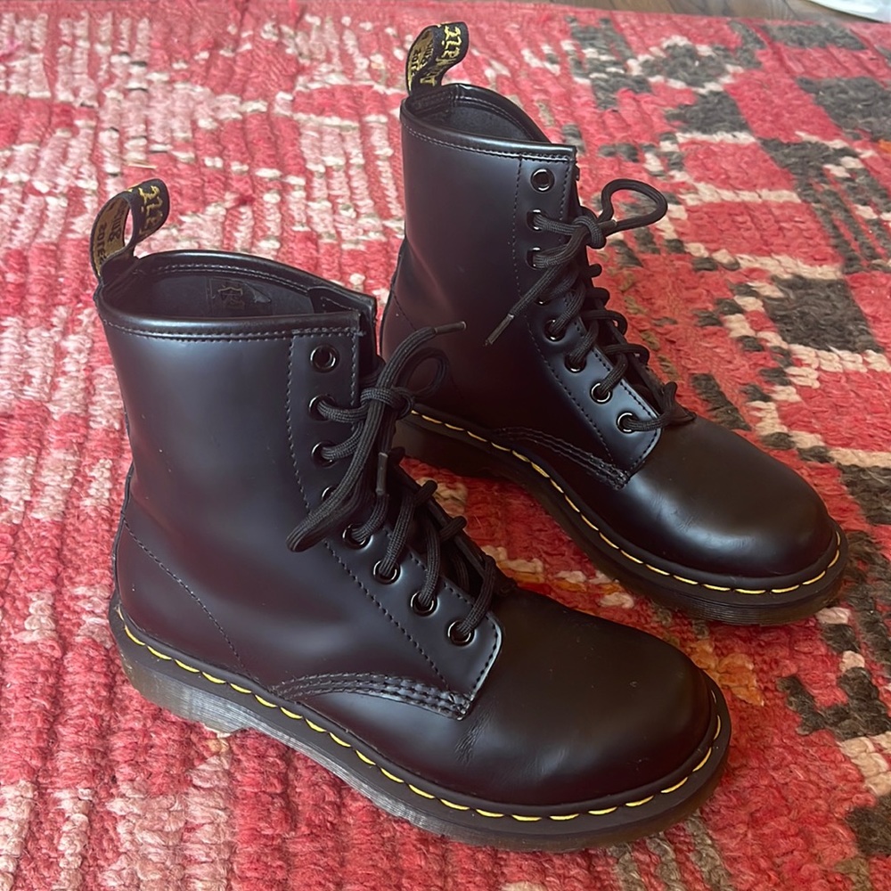 Dr Martens 1460 Leather Lace Up Boots